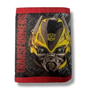 Transformers Wallet Tri-fold Optimus Prime Bumblebee Kids Card Bill Holder Robot